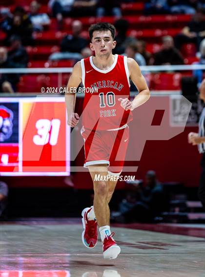 Thumbnail 2 in American Fork vs. Corner Canyon (UHSAA 6A Quarterfinal) photogallery.