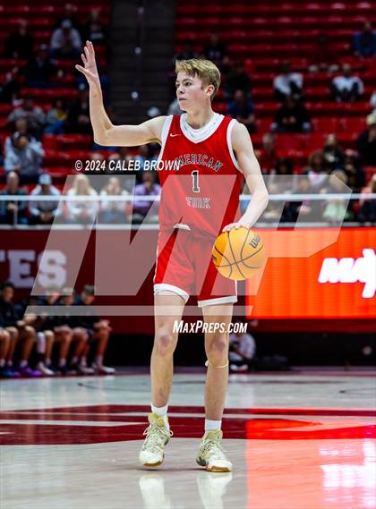 Thumbnail 2 in American Fork vs. Corner Canyon (UHSAA 6A Quarterfinal) photogallery.