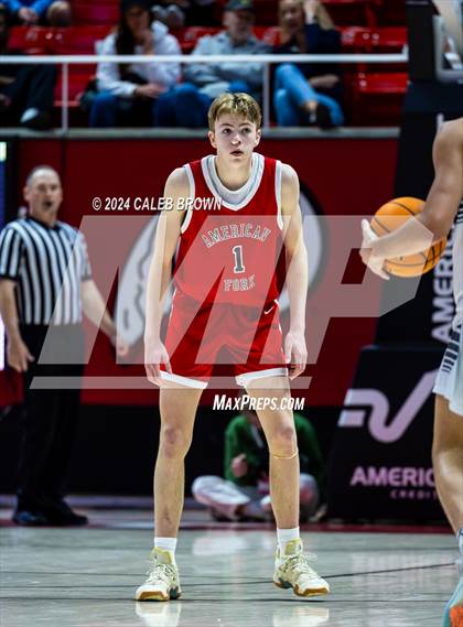 Thumbnail 2 in American Fork vs. Corner Canyon (UHSAA 6A Quarterfinal) photogallery.