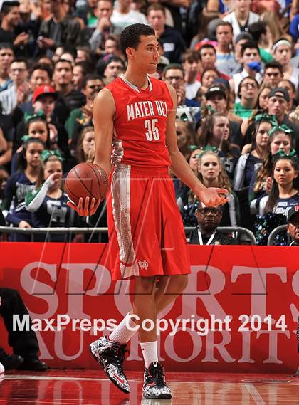 Thumbnail 3 in Mater Dei vs. Chino Hills (CIF SS Open Division Final) photogallery.