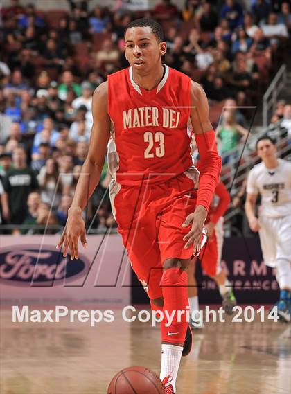 Thumbnail 1 in Mater Dei vs. Chino Hills (CIF SS Open Division Final) photogallery.