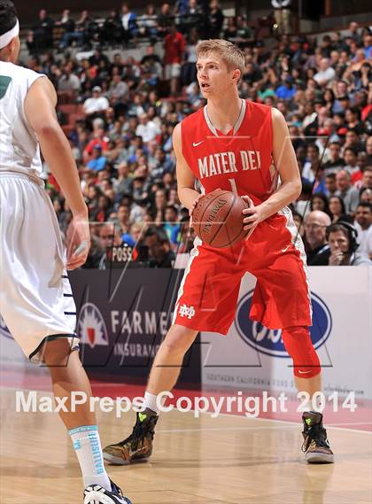 Thumbnail 3 in Mater Dei vs. Chino Hills (CIF SS Open Division Final) photogallery.