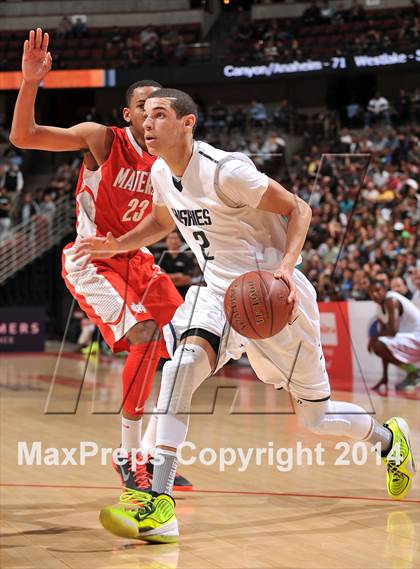 Thumbnail 2 in Mater Dei vs. Chino Hills (CIF SS Open Division Final) photogallery.