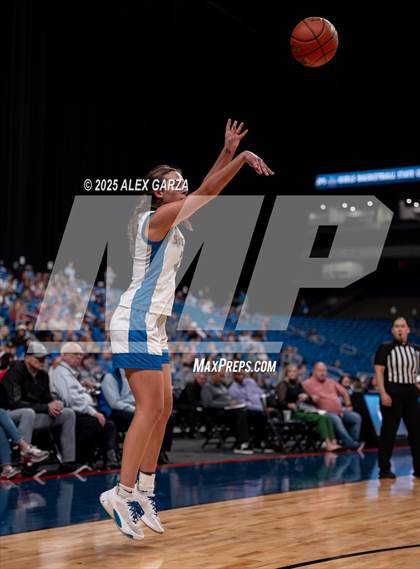 Thumbnail 3 in Nazareth vs. Saltillo (UIL 1A Basketball Division II Final) photogallery.