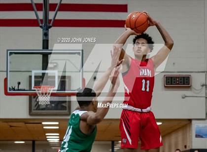 Thumbnail 1 in Hun vs Patrick Schoo (HoopGroup NJ Tip Off Classic)l photogallery.