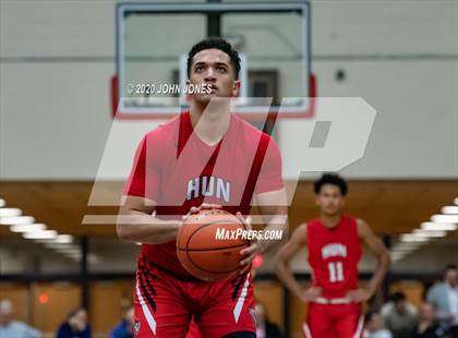 Thumbnail 2 in Hun vs Patrick Schoo (HoopGroup NJ Tip Off Classic)l photogallery.