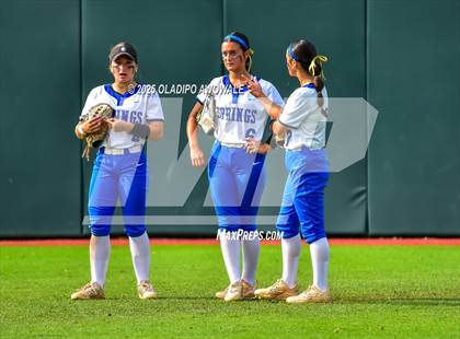 Thumbnail 2 in Clear Springs @ Midway (UIL Softball 6A Div 1 Final) photogallery.
