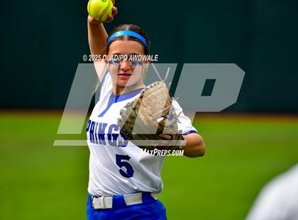 Thumbnail 3 in Clear Springs @ Midway (UIL Softball 6A Div 1 Final) photogallery.