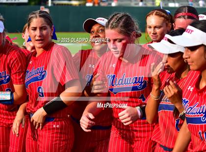 Thumbnail 1 in Clear Springs @ Midway (UIL Softball 6A Div 1 Final) photogallery.