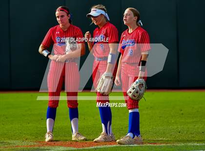 Thumbnail 1 in Clear Springs @ Midway (UIL Softball 6A Div 1 Final) photogallery.