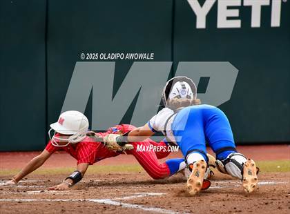 Thumbnail 3 in Clear Springs @ Midway (UIL Softball 6A Div 1 Final) photogallery.