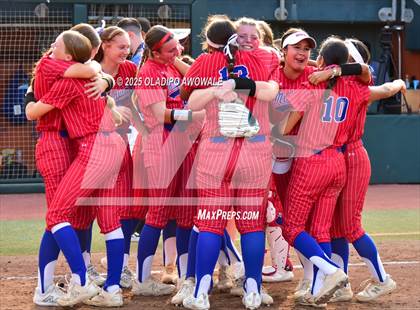 Thumbnail 1 in Clear Springs @ Midway (UIL Softball 6A Div 1 Final) photogallery.
