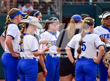 Thumbnail 3 in Clear Springs @ Midway (UIL Softball 6A Div 1 Final) photogallery.