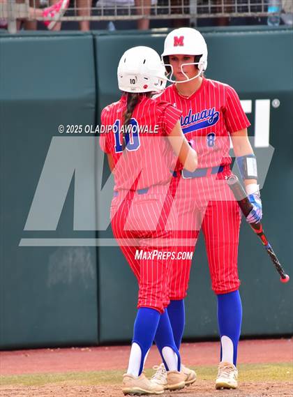 Thumbnail 3 in Clear Springs @ Midway (UIL Softball 6A Div 1 Final) photogallery.