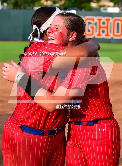Thumbnail 2 in Clear Springs @ Midway (UIL Softball 6A Div 1 Final) photogallery.