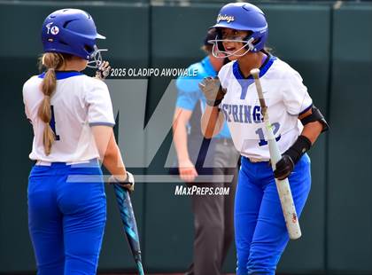 Thumbnail 2 in Clear Springs @ Midway (UIL Softball 6A Div 1 Final) photogallery.