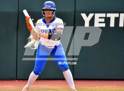Thumbnail 2 in Clear Springs @ Midway (UIL Softball 6A Div 1 Final) photogallery.