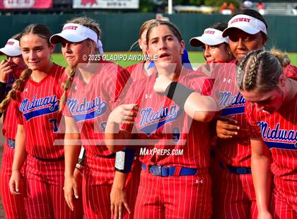 Thumbnail 1 in Clear Springs @ Midway (UIL Softball 6A Div 1 Final) photogallery.