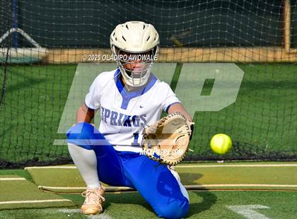 Thumbnail 3 in Clear Springs @ Midway (UIL Softball 6A Div 1 Final) photogallery.