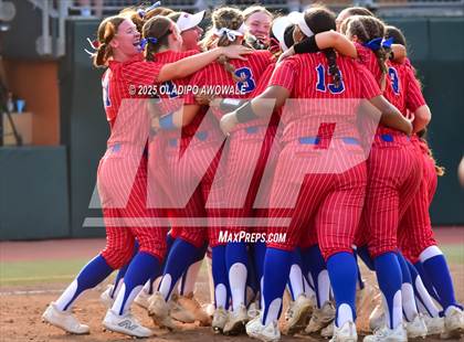 Thumbnail 3 in Clear Springs @ Midway (UIL Softball 6A Div 1 Final) photogallery.