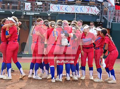 Thumbnail 3 in Clear Springs @ Midway (UIL Softball 6A Div 1 Final) photogallery.