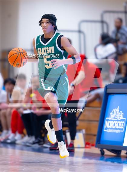 Thumbnail 3 in Winder-Barrow vs Grayson (OTRH Tip Off Classic) photogallery.