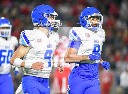 Thumbnail 2 in Norco @ Mater Dei (CIF SS D1 First Round Playoff) photogallery.