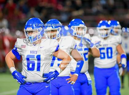 Thumbnail 1 in Norco @ Mater Dei (CIF SS D1 First Round Playoff) photogallery.