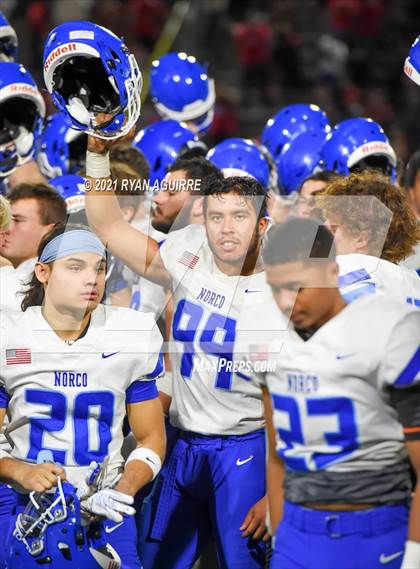 Thumbnail 3 in Norco @ Mater Dei (CIF SS D1 First Round Playoff) photogallery.