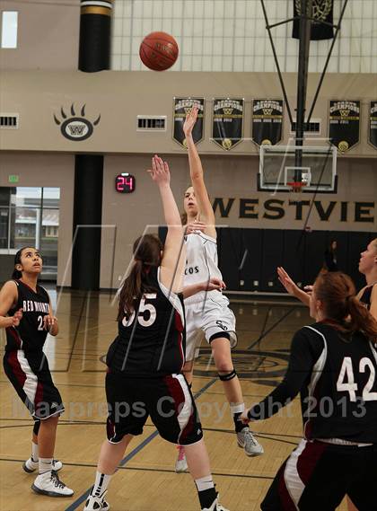 Thumbnail 1 in San Marcos vs. Red Mountain (So Cal Holiday Classic) photogallery.
