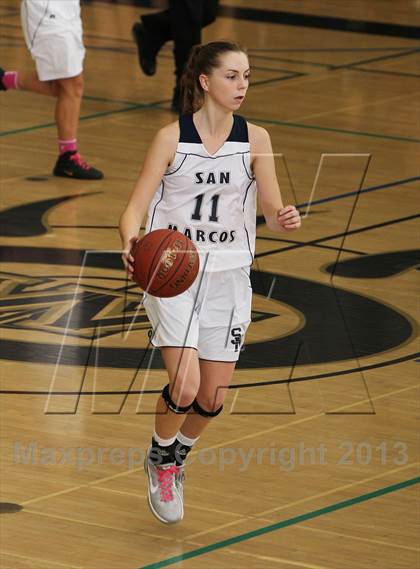 Thumbnail 3 in San Marcos vs. Red Mountain (So Cal Holiday Classic) photogallery.