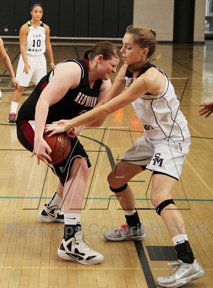 Thumbnail 2 in San Marcos vs. Red Mountain (So Cal Holiday Classic) photogallery.