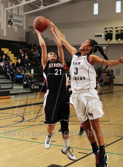 Thumbnail 1 in San Marcos vs. Red Mountain (So Cal Holiday Classic) photogallery.
