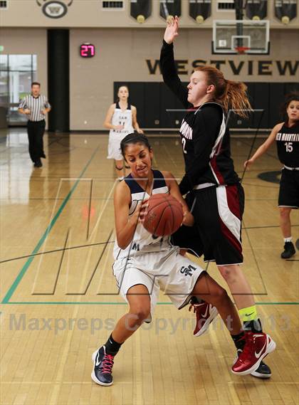 Thumbnail 3 in San Marcos vs. Red Mountain (So Cal Holiday Classic) photogallery.