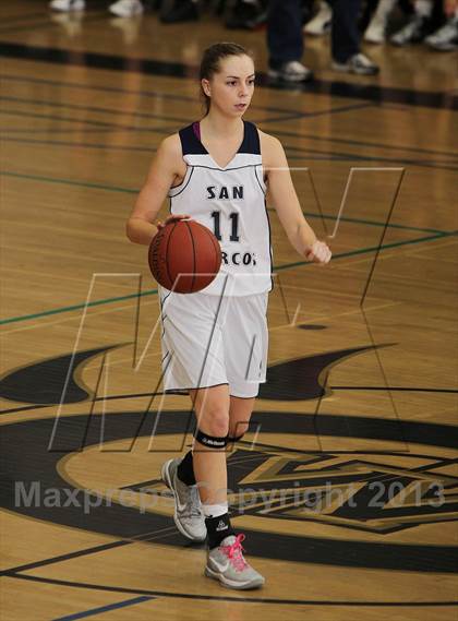 Thumbnail 1 in San Marcos vs. Red Mountain (So Cal Holiday Classic) photogallery.