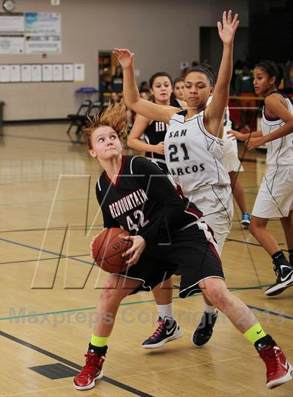Thumbnail 2 in San Marcos vs. Red Mountain (So Cal Holiday Classic) photogallery.