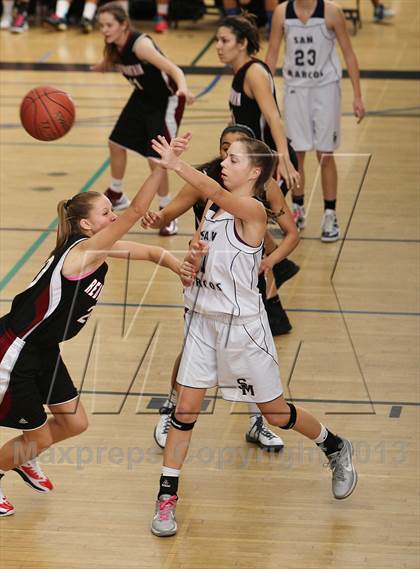 Thumbnail 1 in San Marcos vs. Red Mountain (So Cal Holiday Classic) photogallery.