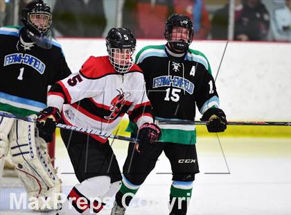 Thumbnail 2 in Fermi/Enfield/East Granby @ Branford (CIAC DII 1st Round) photogallery.