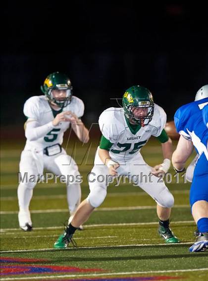 Thumbnail 3 in Legacy Christian Academy vs. Shelton (TAPPS Division III Playoffs) photogallery.
