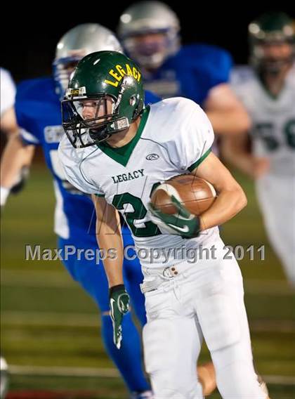 Thumbnail 1 in Legacy Christian Academy vs. Shelton (TAPPS Division III Playoffs) photogallery.
