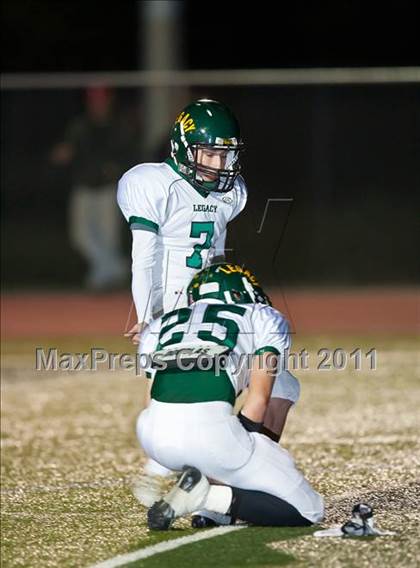 Thumbnail 2 in Legacy Christian Academy vs. Shelton (TAPPS Division III Playoffs) photogallery.