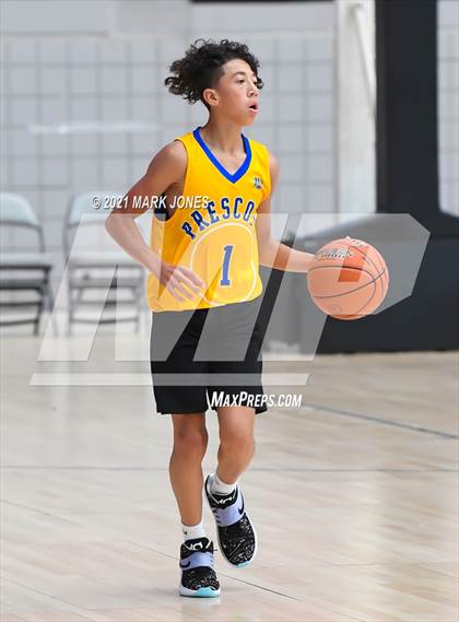 Thumbnail 2 in Prescott vs. Desert Mountain - Section 7 Basketball Tournament photogallery.