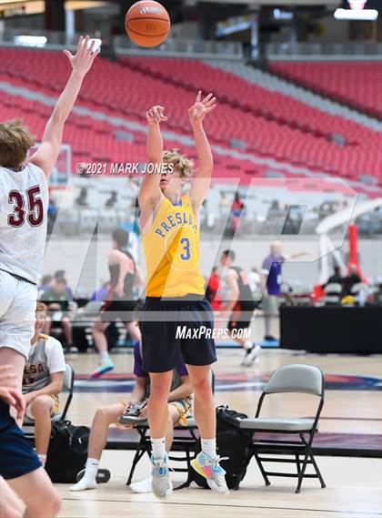 Thumbnail 1 in Prescott vs. Desert Mountain - Section 7 Basketball Tournament photogallery.