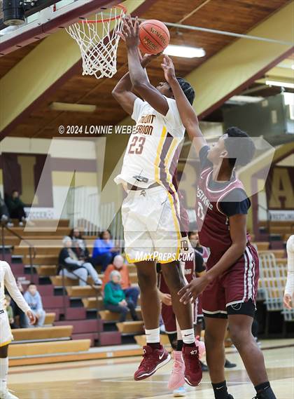 Thumbnail 1 in Mount Vernon vs Ossining (Arlington Maroon Invitational) photogallery.