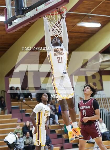 Thumbnail 2 in Mount Vernon vs Ossining (Arlington Maroon Invitational) photogallery.