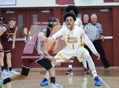 Thumbnail 2 in Mount Vernon vs Ossining (Arlington Maroon Invitational) photogallery.
