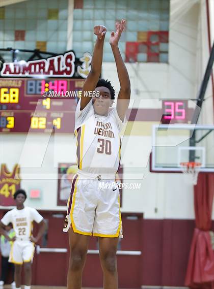 Thumbnail 2 in Mount Vernon vs Ossining (Arlington Maroon Invitational) photogallery.