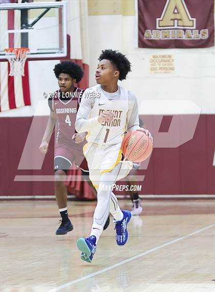 Thumbnail 1 in Mount Vernon vs Ossining (Arlington Maroon Invitational) photogallery.