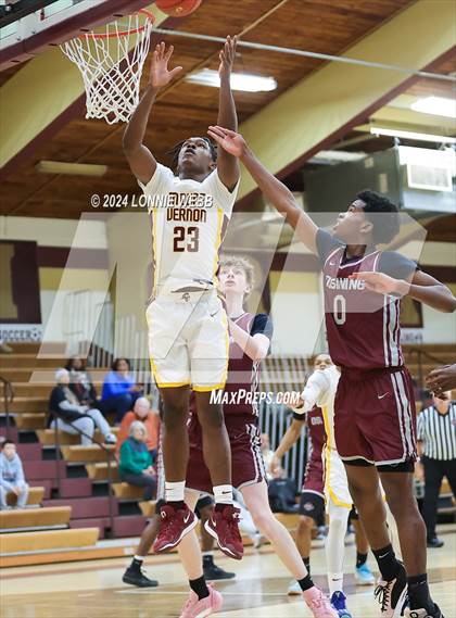 Thumbnail 2 in Mount Vernon vs Ossining (Arlington Maroon Invitational) photogallery.