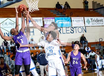 Thumbnail 2 in Mount St. Joseph vs North Charleston (Rotary Roundball Classic) photogallery.